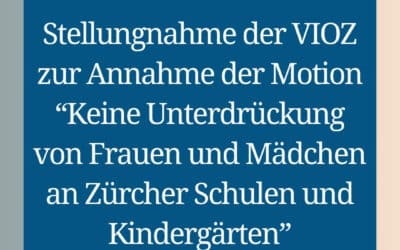 Kantonsrat nimmt Kopftuch-Motion an: VIOZ bedauert den Entscheid